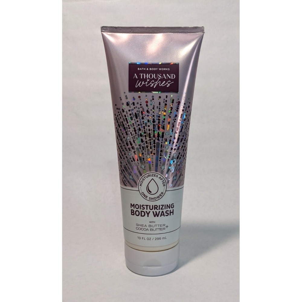 Bath & Body Works‎ Thousand Wishes Moisturizing Body Wash 10oz Shea Cocoa Butter